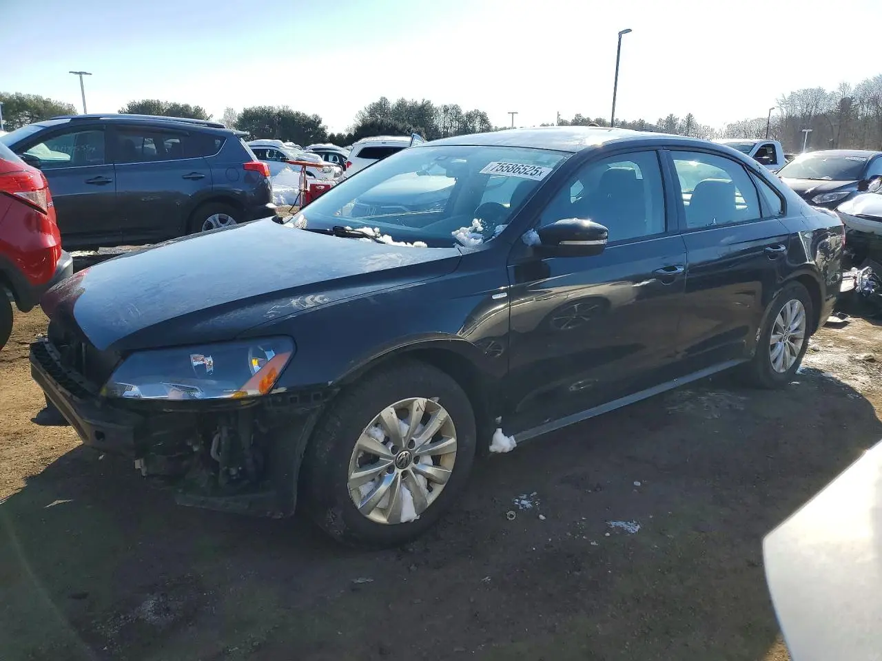 VOLKSWAGEN PASSAT 2015. Lot# 75586525. VIN 1VWAT7A35FC059806. Photo 1