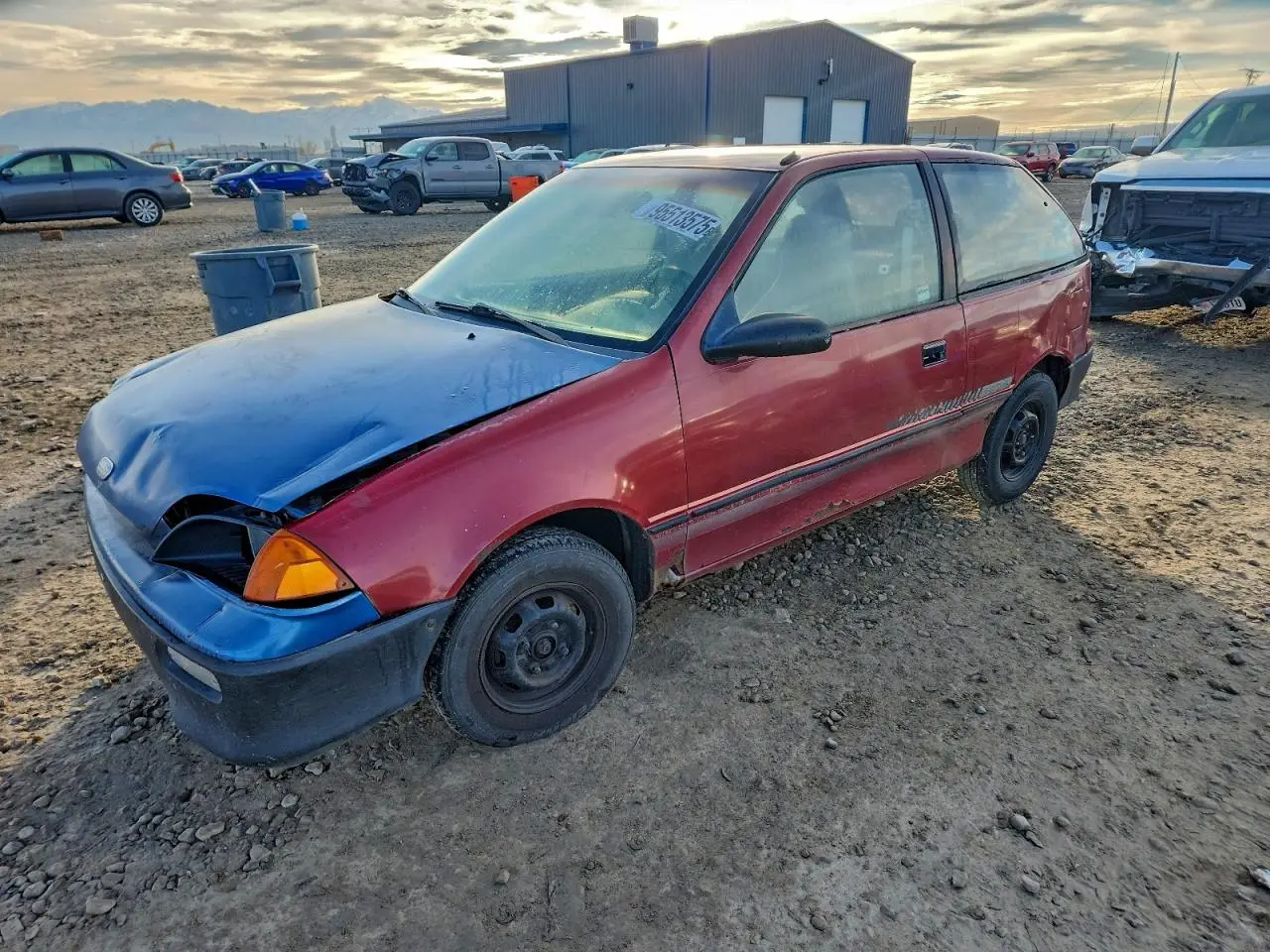GEO METRO 1993. Lot# 95513575. VIN 2C1MR246XP6723452. Photo 1