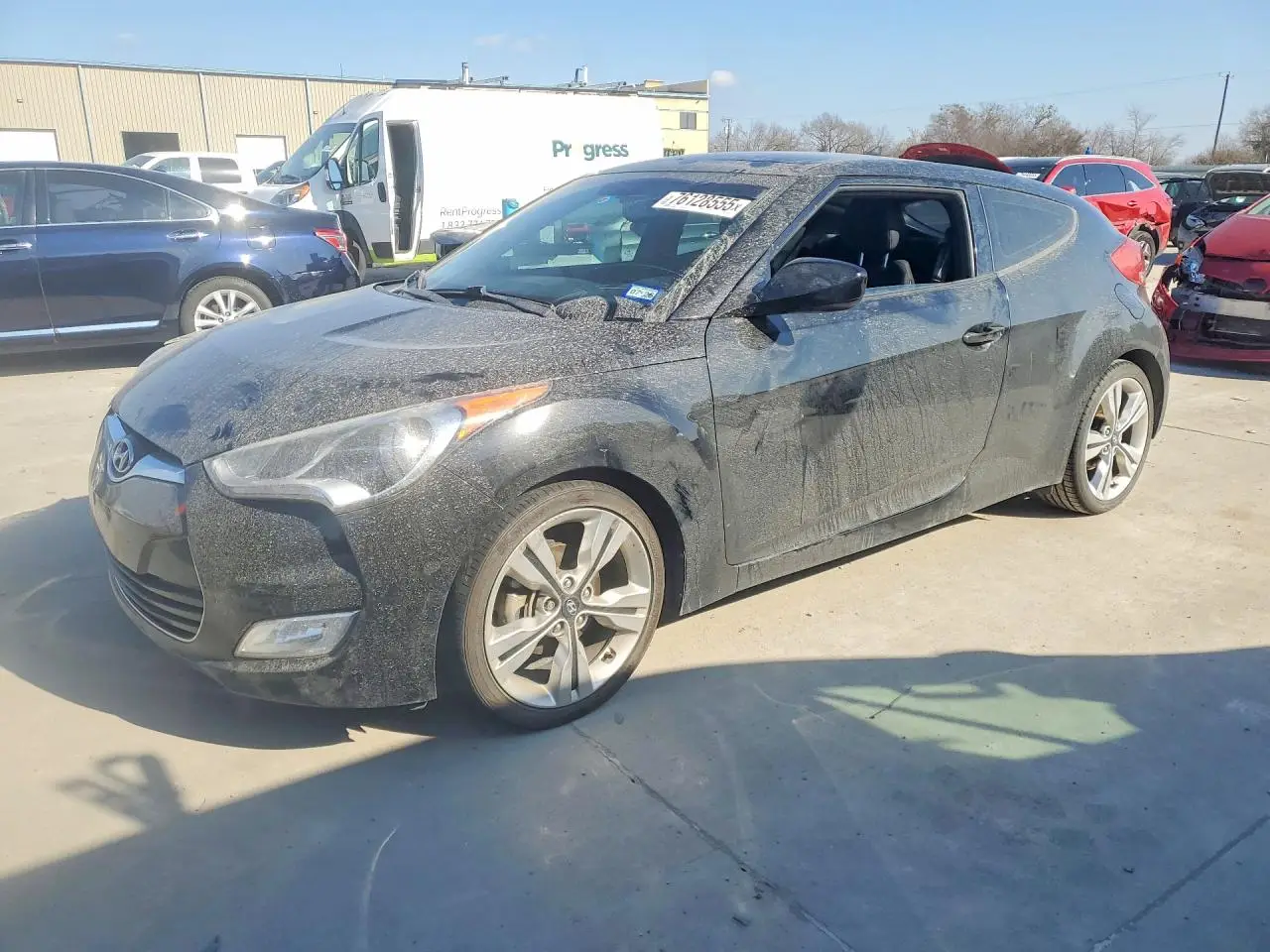 HYUNDAI VELOSTER 2017. Lot# 76128555. VIN KMHTC6AD9HU322869. Photo 1