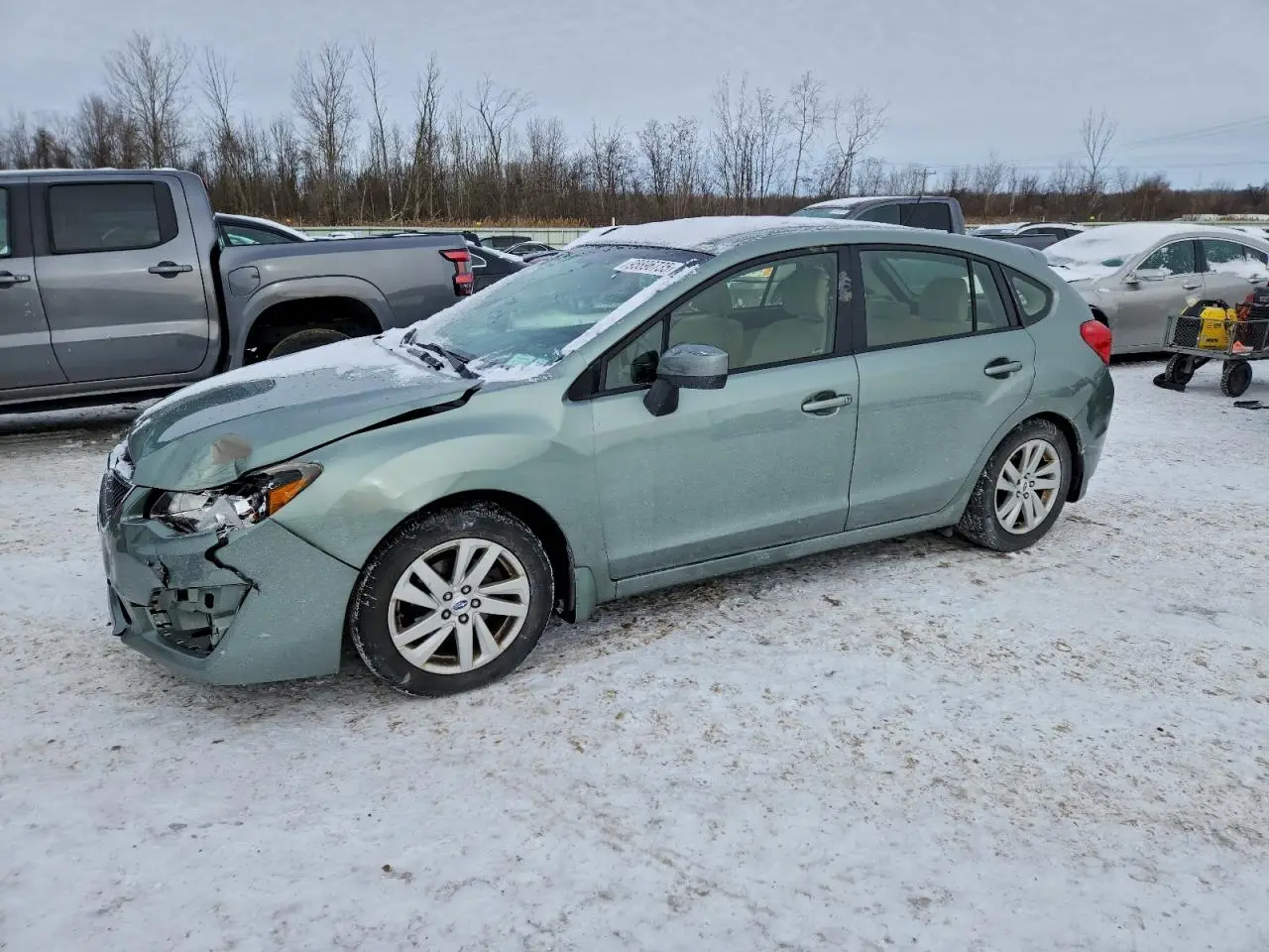 SUBARU IMPREZA 2015. Lot# 95896735. VIN JF1GPAC65FH239592. Photo 1
