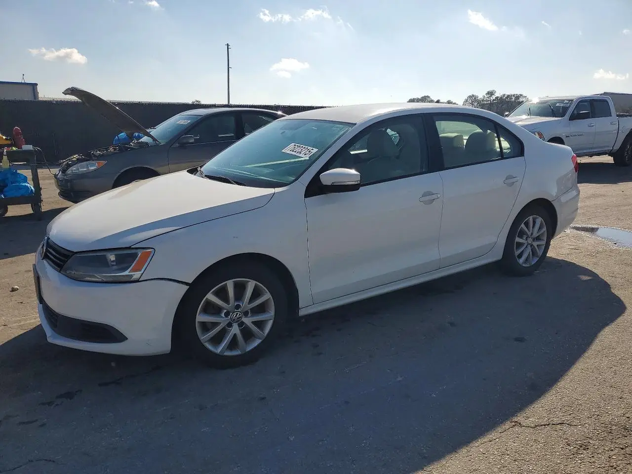 VOLKSWAGEN JETTA 2012. Lot# 76223215. VIN 3VWDP7AJ6CM367965. Photo 1