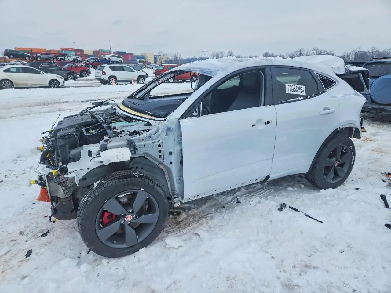 JAGUAR ETYPE 2020. Lot# 73938885. VIN SADF12FX7L1014147. Photo 1