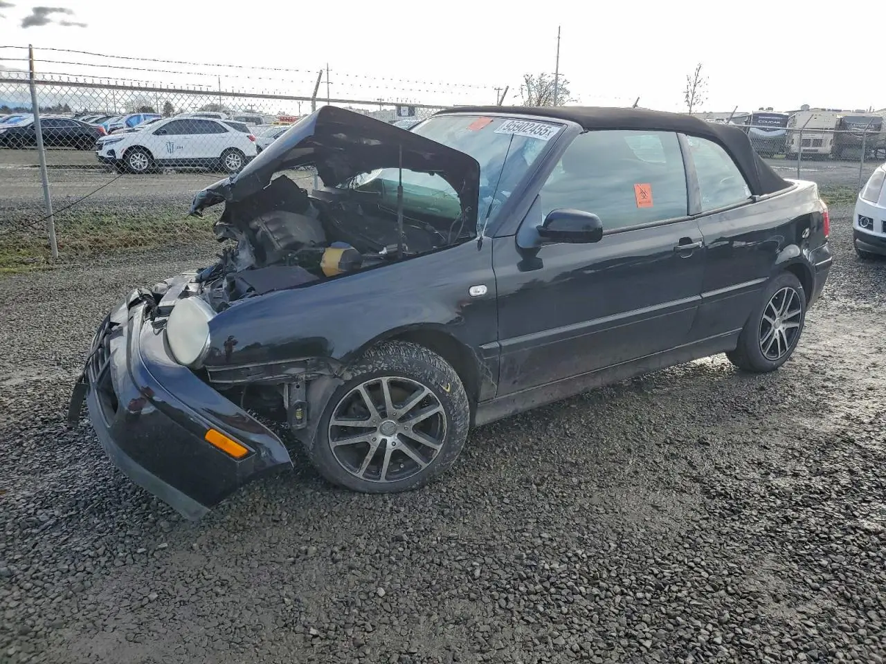 VOLKSWAGEN CABRIO 2001. Lot# 95902455. VIN 3VWCC21V71M809176. Photo 1