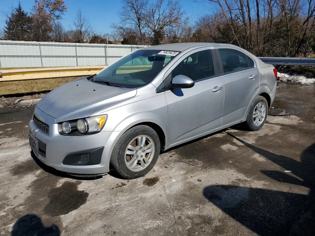 CHEVROLET SONIC 2012. Lot# 74825425. VIN 1G1JC5SH3C4170306. Photo 1