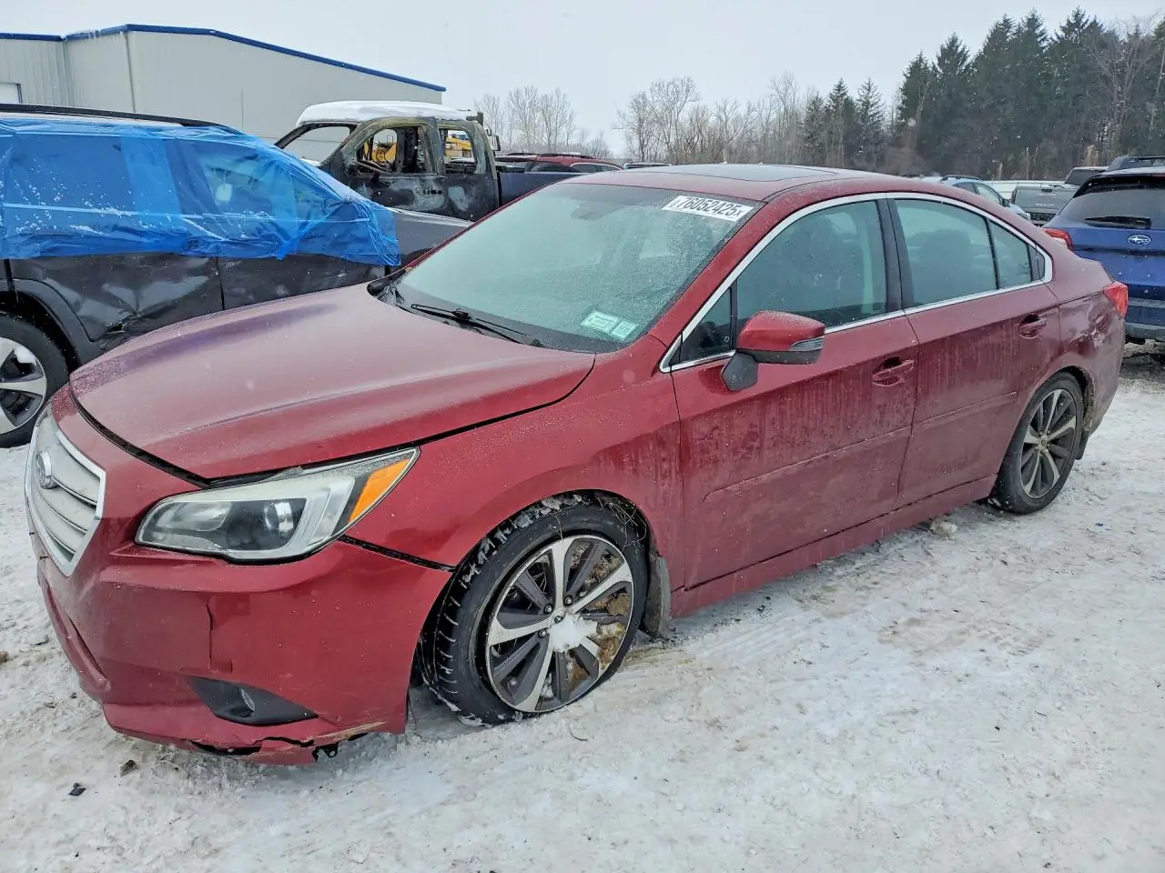 SUBARU LEGACY 2015. Lot# 76052425. VIN 4S3BNAN6XF3066785. Photo 1