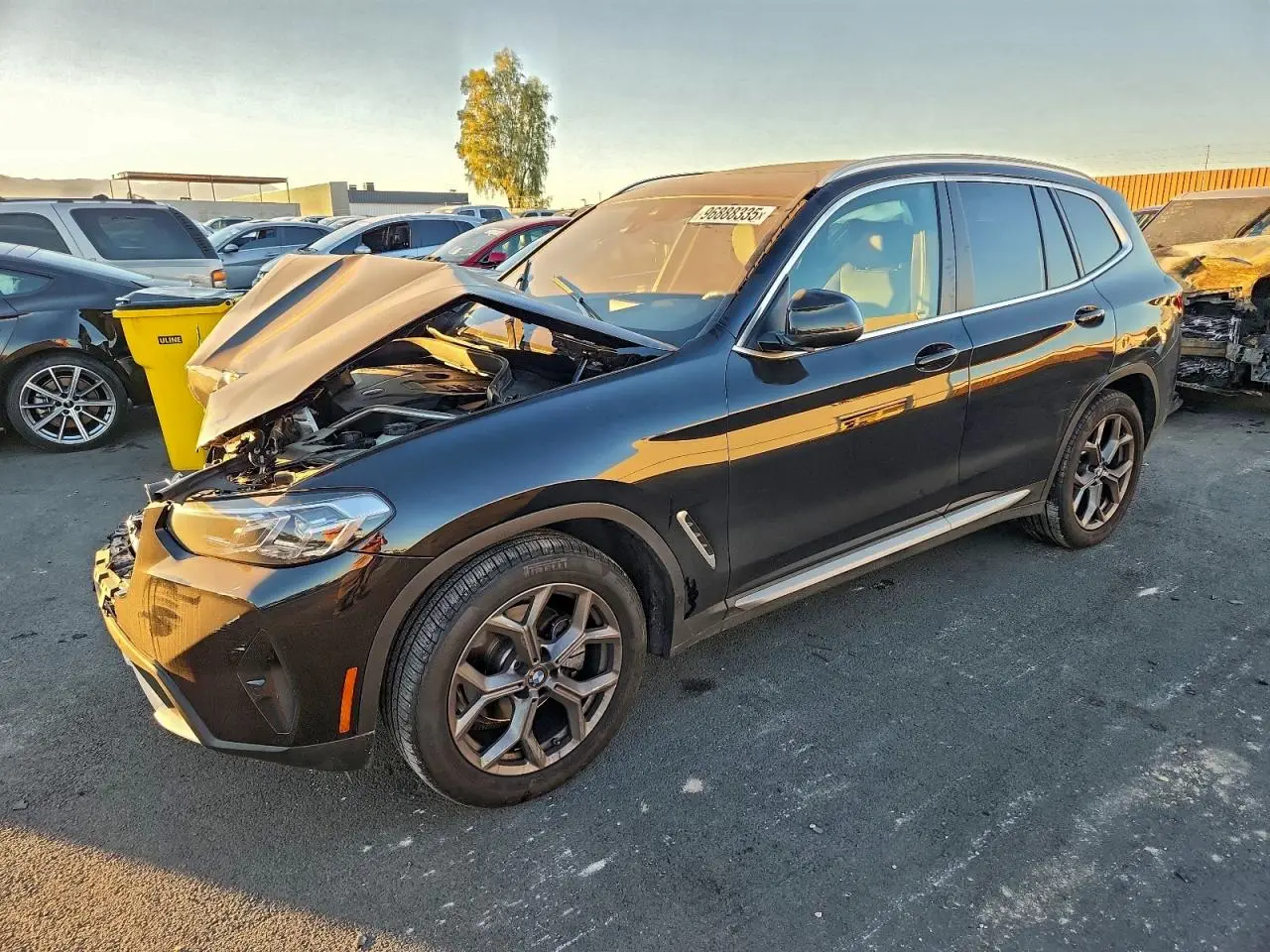 BMW X3 2023. Lot# 96888335. VIN 5UX43DP02P9R98257. Photo 1