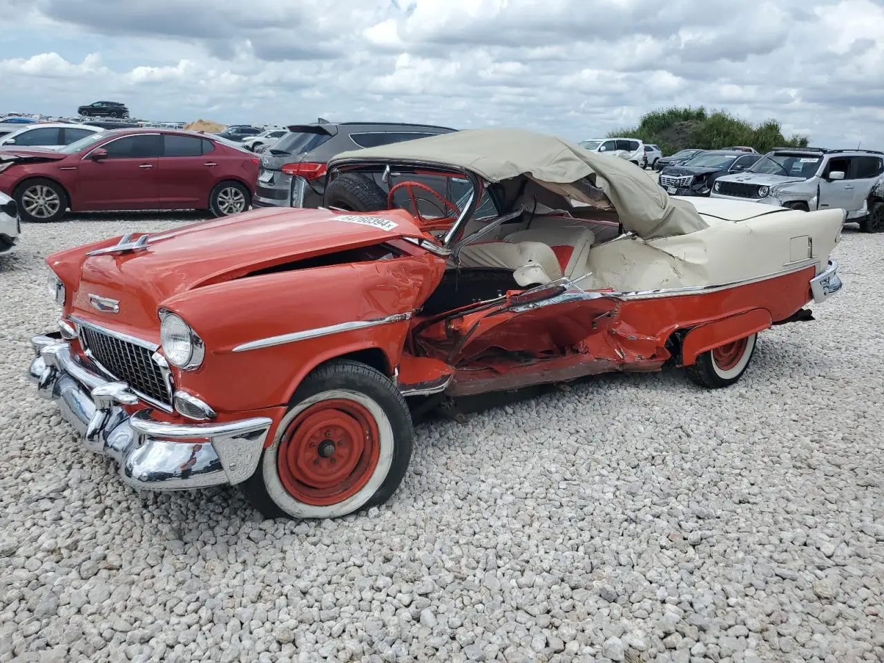 CHEVROLET BEL AIR 1955. Lot# 64760394. VIN VC55B062833. Photo 1