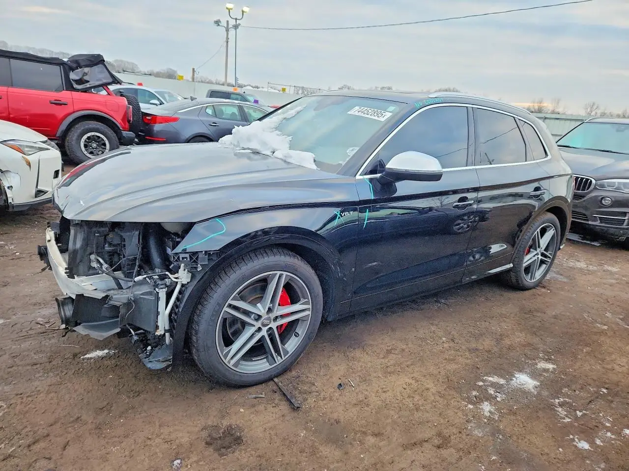 AUDI SQ5 2018. Lot# 74452895. VIN WA1A4AFYXJ2232570. Photo 1