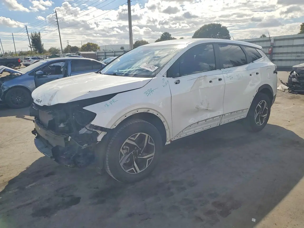 KIA SPORTAGE 2023. Lot# 73885485. VIN KNDPUCAF6P7133158. Photo 1