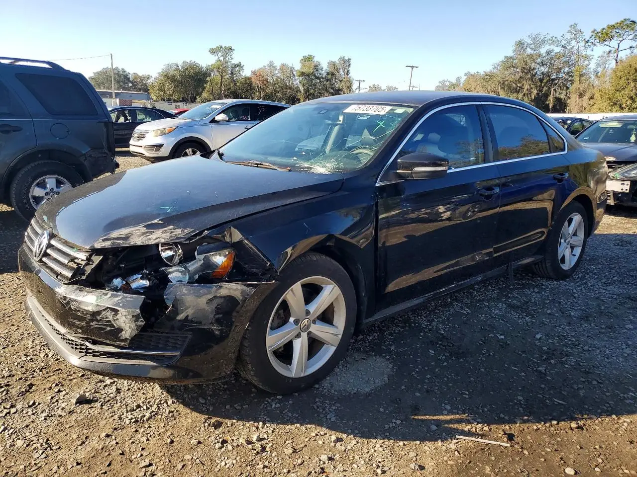 VOLKSWAGEN PASSAT 2013. Lot# 75733705. VIN 1VWBP7A34DC048592. Photo 1