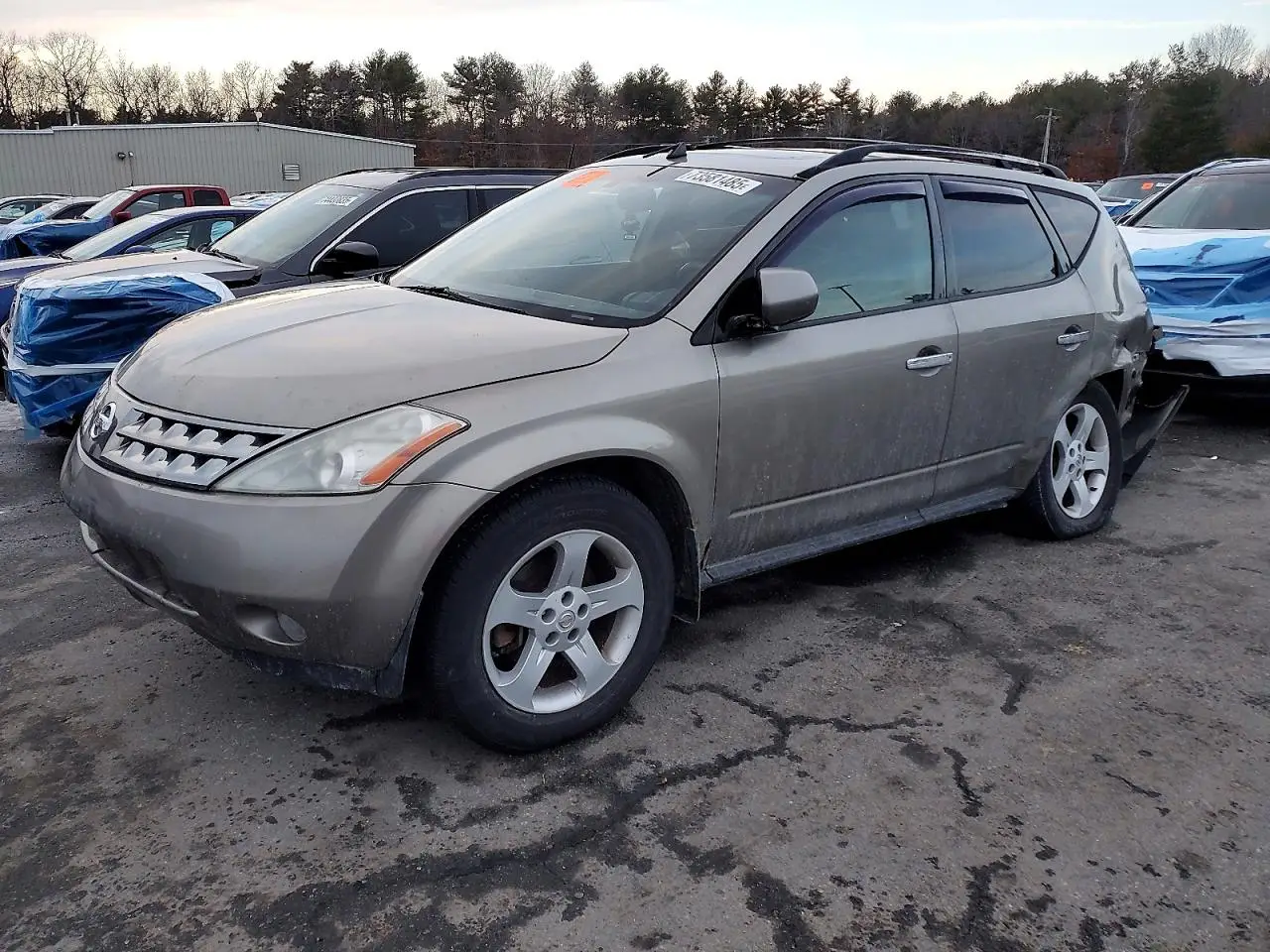 NISSAN MURANO 2004. Lot# 76726165. VIN JN8AZ08W74W322645. Photo 1
