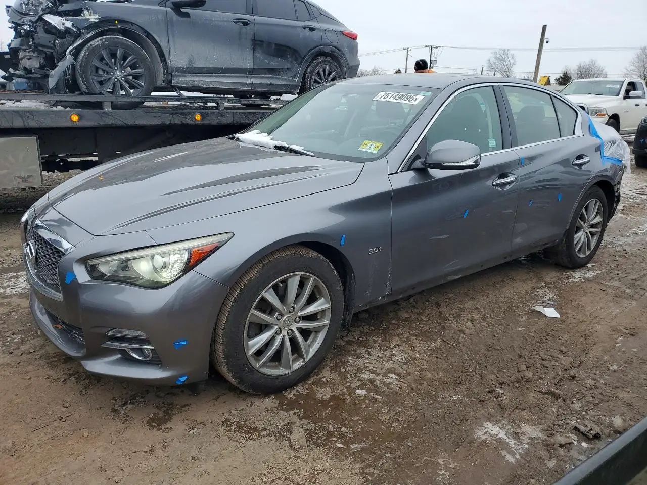 INFINITI Q50 2017. Lot# 75149095. VIN JN1EV7AR0HM834290. Photo 1