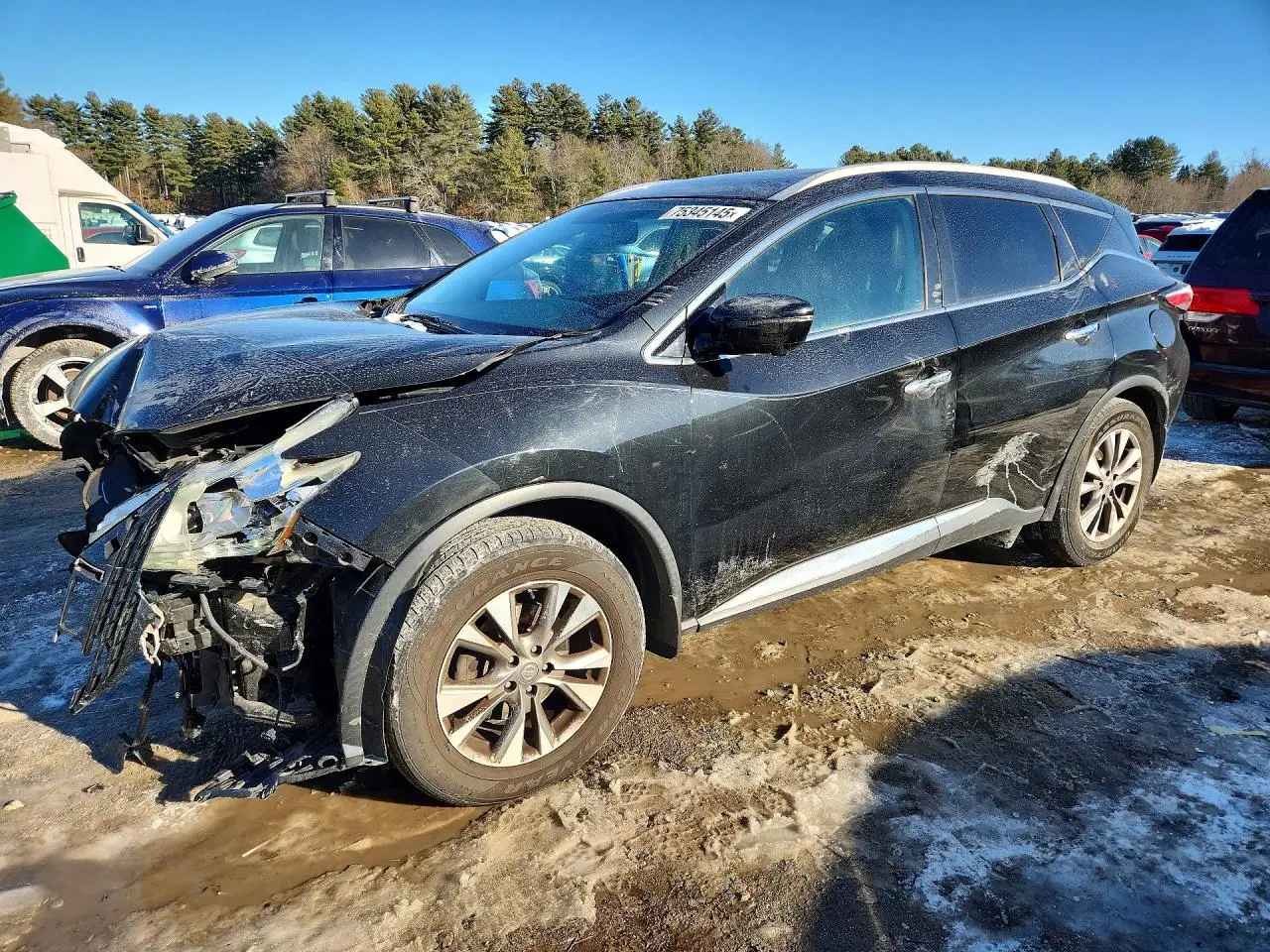 NISSAN MURANO 2016. Lot# 75345145. VIN 5N1AZ2MG6GN110203. Photo 1