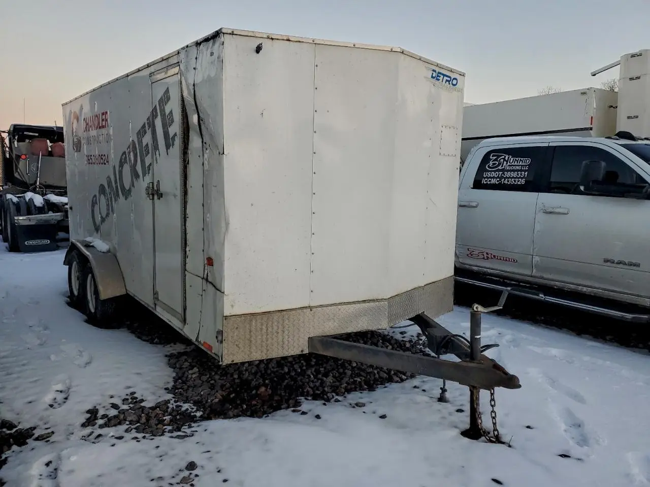 CARGO EXPRESS CARGO TRAI 2021. Lot# 95990515. VIN 53BCTEA20MA063120. Photo 1