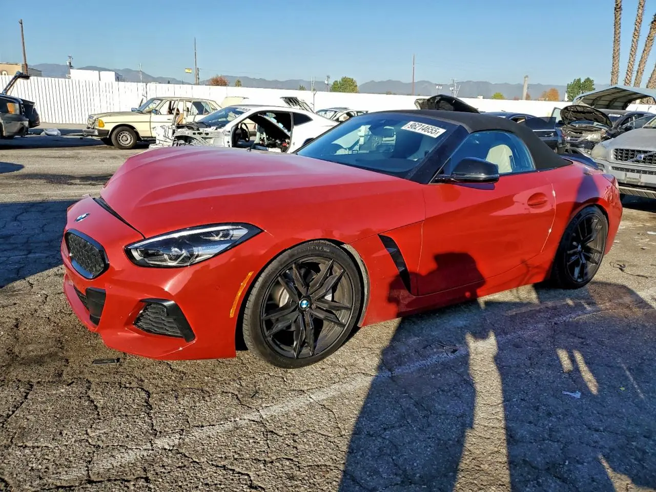 BMW Z4 2022. Lot# 96214655. VIN WBAHF3C02NWX47275. Photo 1