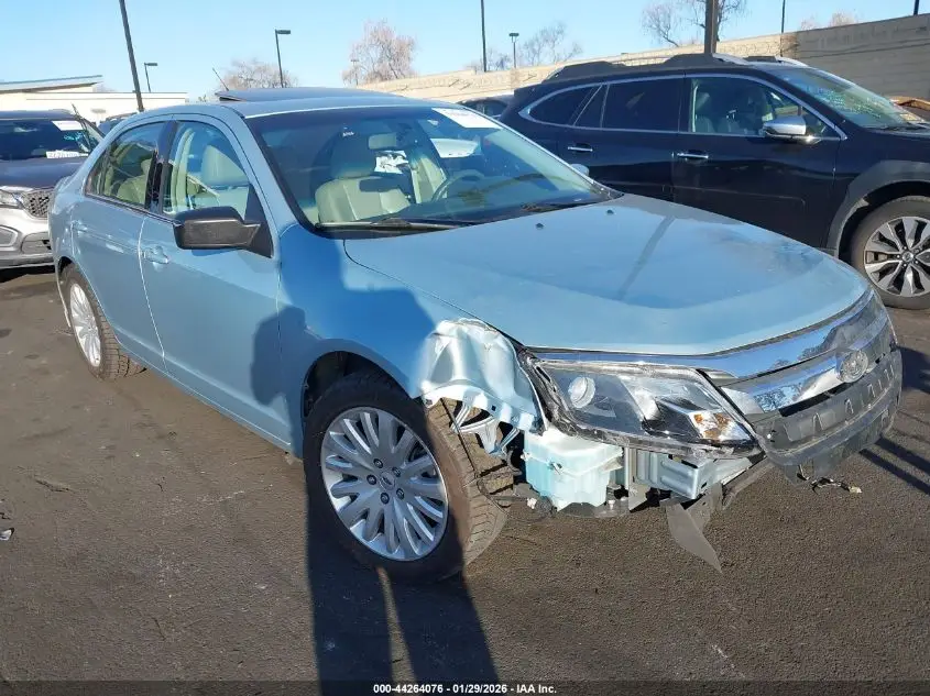 FORD FUSION HYBRID 2010. Lot# 44264076. VIN 3FADP0L30AR142715. Photo 1