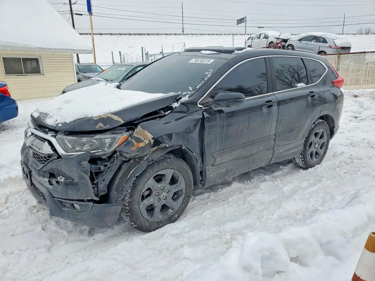HONDA CRV 2017. Lot# 74636075. VIN 2HKRW2H51HH628813. Photo 1