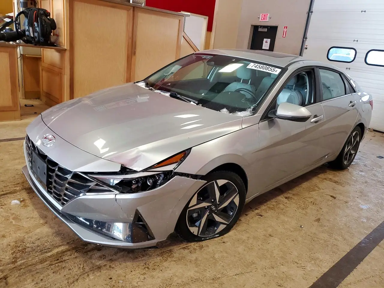 HYUNDAI ELANTRA 2021. Lot# 74580855. VIN 5NPLP4AG0MH027459. Photo 1