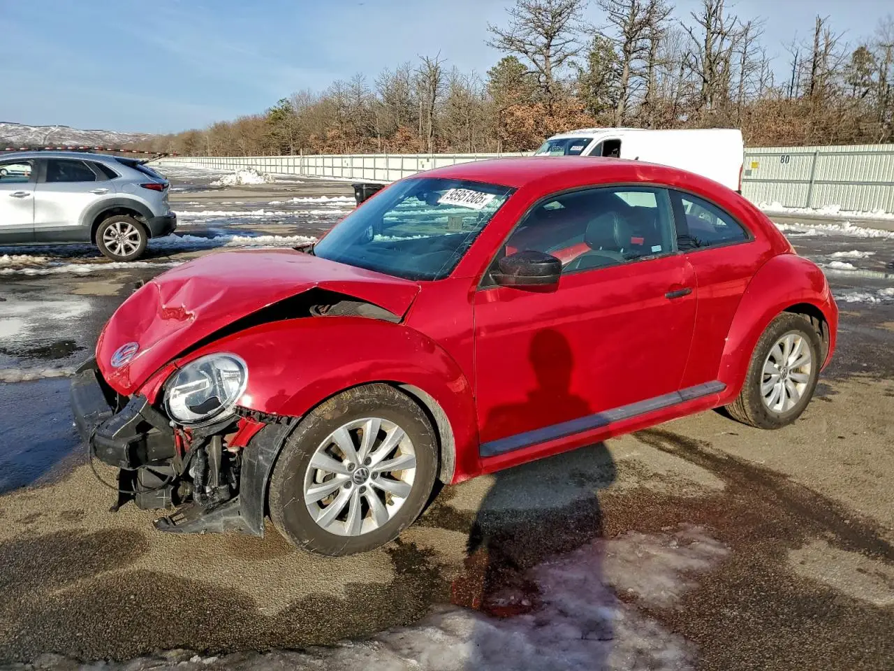 VOLKSWAGEN BEETLE 2015. Lot# 95951505. VIN 3VWF17AT8FM625564. Photo 1