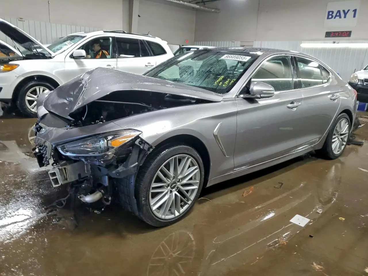 GENESIS G70 2021. Lot# 96689055. VIN KMTG34LA6MU075254. Photo 1