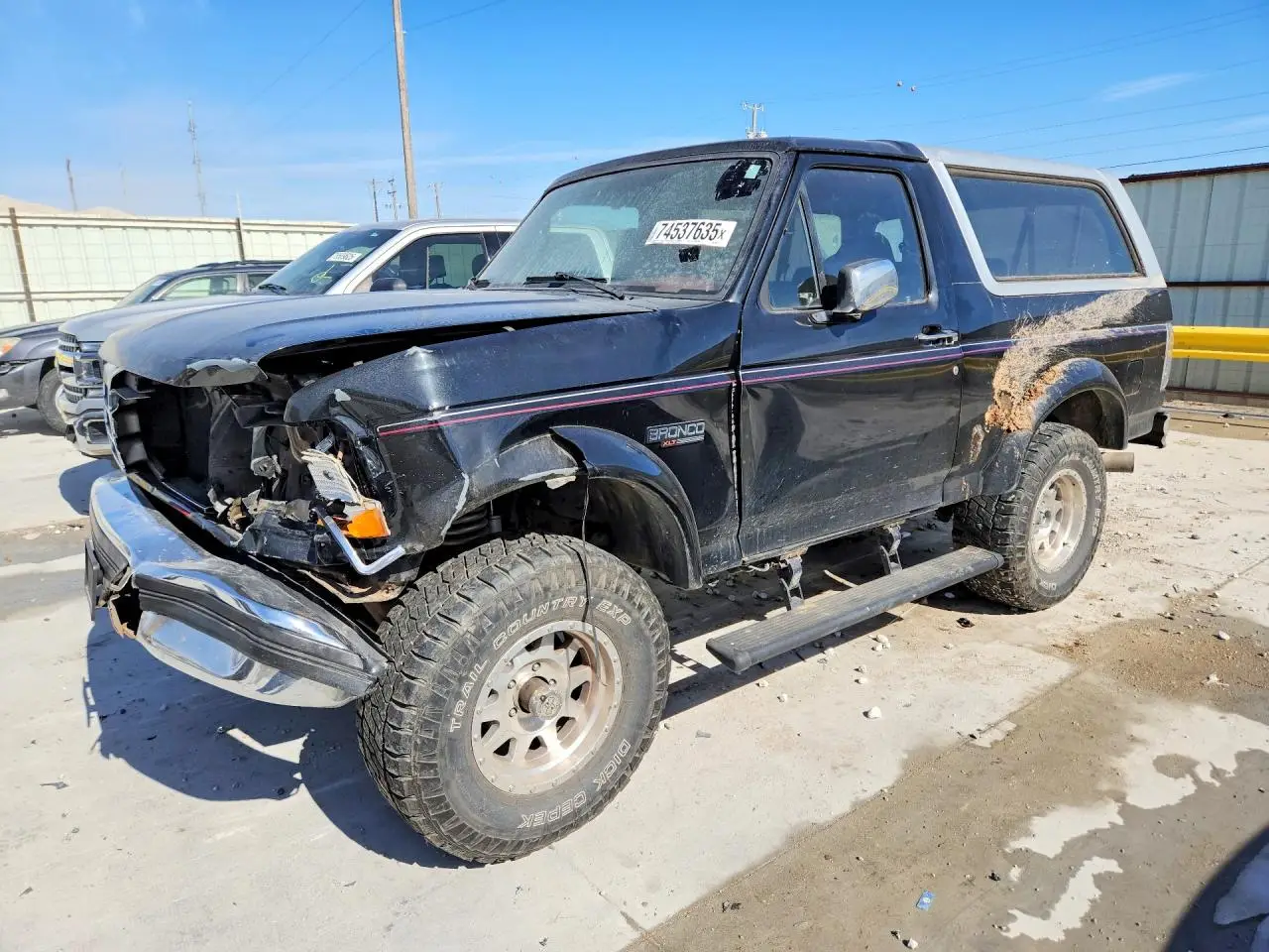 FORD BRONCO 1994. Lot# 74537635. VIN 1FMEU15N6RLA69741. Photo 1