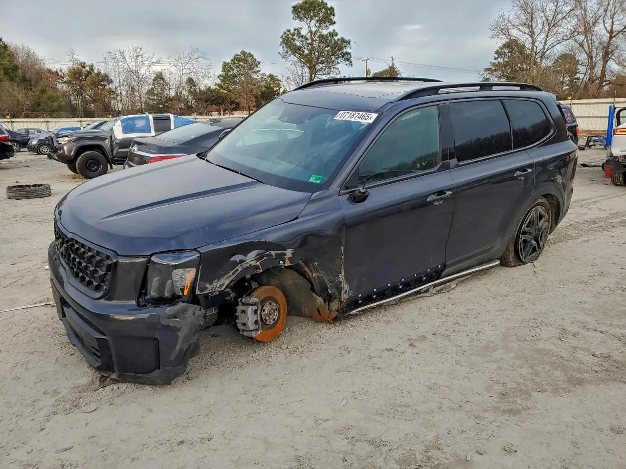 KIA TELLURIDE 2025. Lot# 97187465. VIN 5XYP5DGCXSG624621. Photo 1