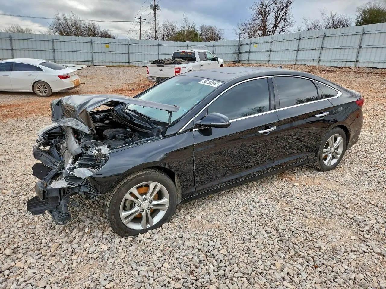 HYUNDAI SONATA 2018. Lot# 96799985. VIN 5NPE34AF6JH695743. Photo 1