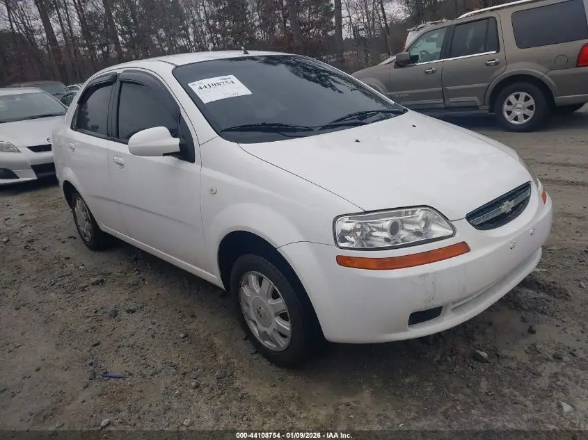 CHEVROLET AVEO 2005. Lot# 44108754. VIN KL1TG526X5B447901. Photo 1